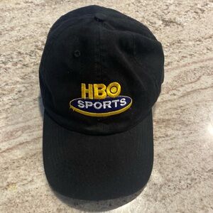 Black HBO Sports adjustable cap Unisex